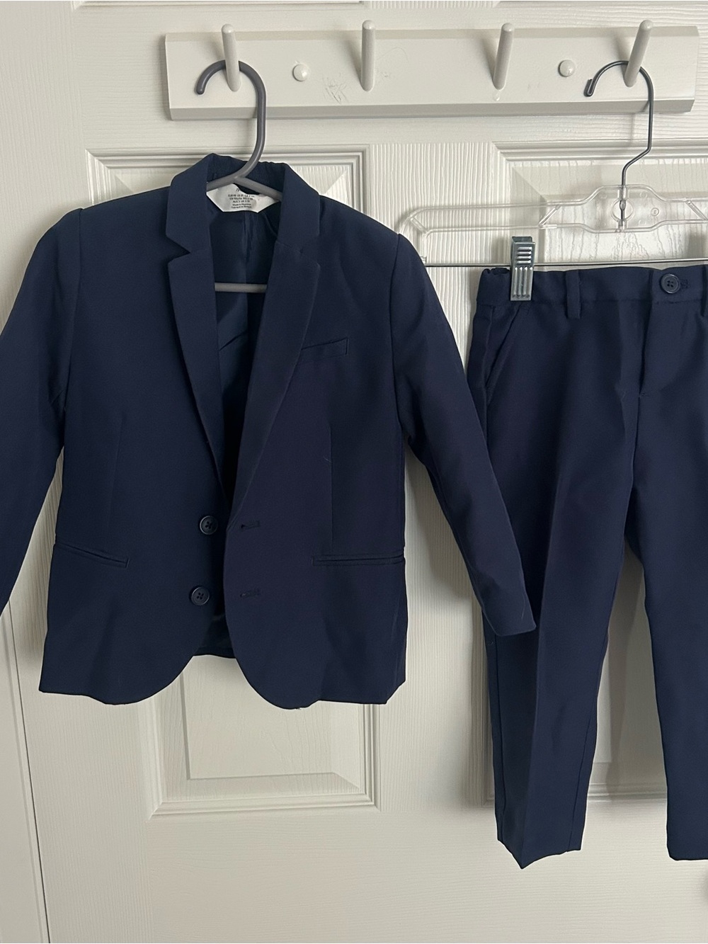 H&M Navy Boys Two-Piece Suit Set